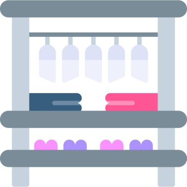 Yemek. Web simgesi basit illüstrasyon