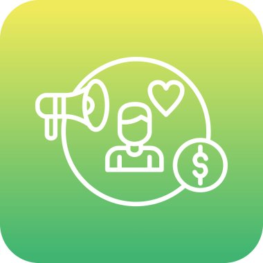 Para ikonlu para çantası