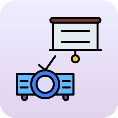 Kutu. Web simgesi basit illüstrasyon