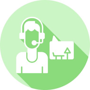 Çağrı merkezi. Basit resimleme