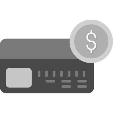 Para için. Basit tasarım. resimleme