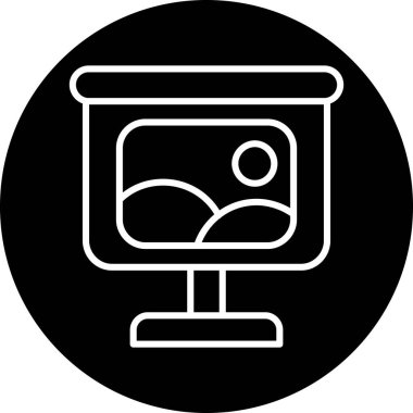 seo modern simgesinin vektör illüstrasyonu