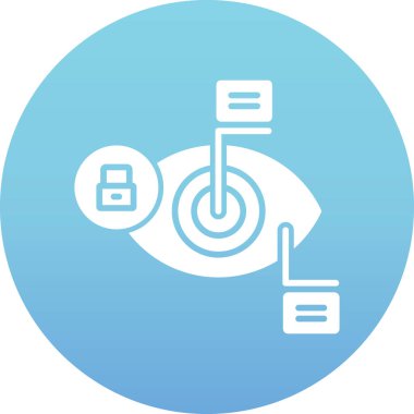 seo modern simgesinin vektör illüstrasyonu