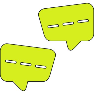 vektör konuşma baloncukları kümesi