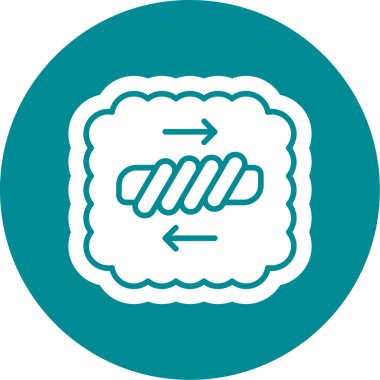 Gıda simgesinin vektör illüstrasyonu