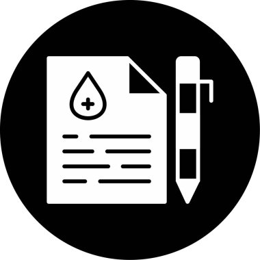 tıbbi ve sağlık çizgisi vektör simgesi.