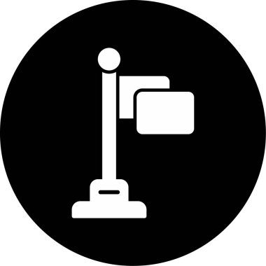 Modern b 'nin vektör illüstrasyonu eksik simgesi