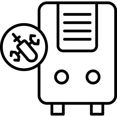 Çapa. Web simgesi basit illüstrasyon