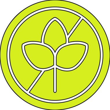 Bir çiçeğin vektör illüstrasyonu