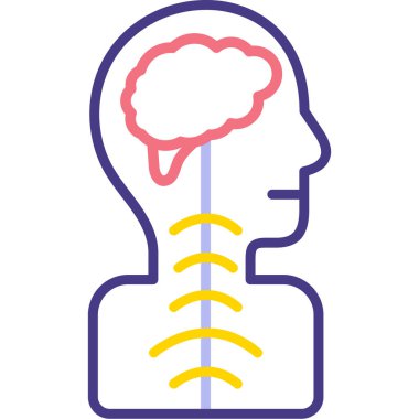 İnsan beyni simgesi, özet biçimi