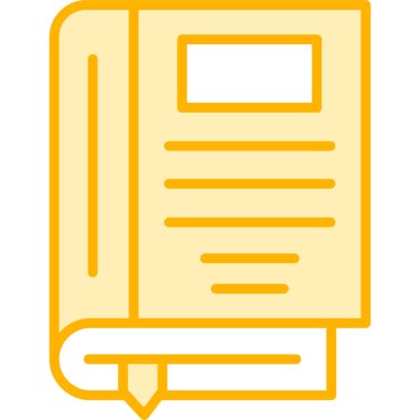 belge simgesi vektör illüstrasyonu