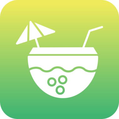 yaz tatili ikonu vektör illüstrasyonu