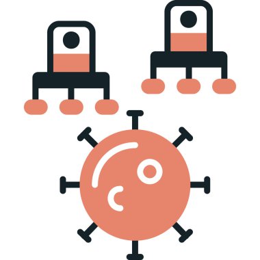 seo modern simgesinin vektör illüstrasyonu