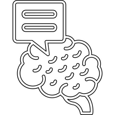 Metin sembollü konuşma balonu ve metin vektör illüstrasyon tasarımı