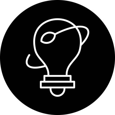 Vektör Ampul Simgesi illüstrasyonu
