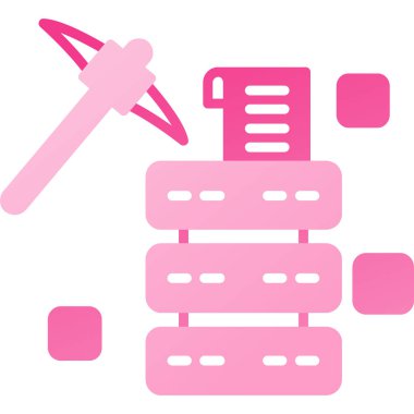 Seo simgesinin vektör illüstrasyonu