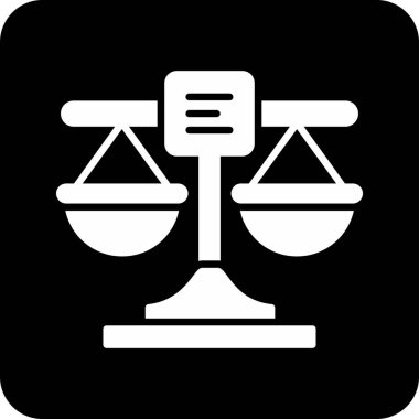 Adaletin vektör çizimi