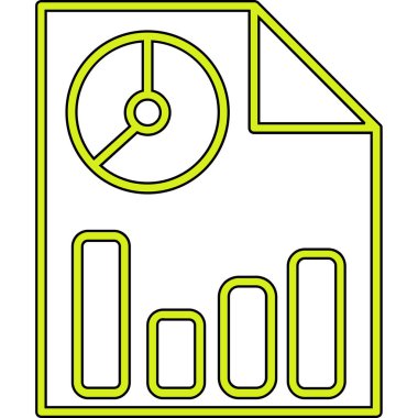 data disk simgesi vektör illüstrasyonu