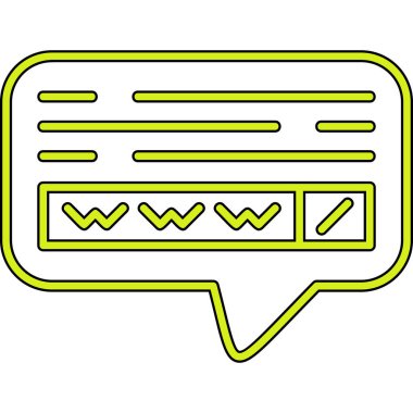 Konuşma baloncukları simgesi işareti