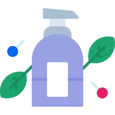 güzellik kozmetik ikonu vektör illüstrasyonu