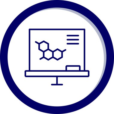 Eğitim simgesinin vektör illüstrasyonu