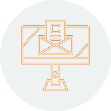 seo modern simgesinin vektör illüstrasyonu