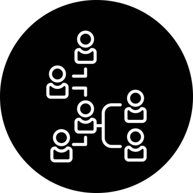 seo modern simgesinin vektör illüstrasyonu