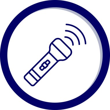 Kablosuz. Web simgesi basit illüstrasyon