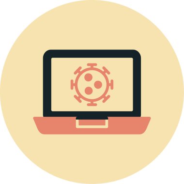 bilgisayar simgesi vektör illüstrasyonu