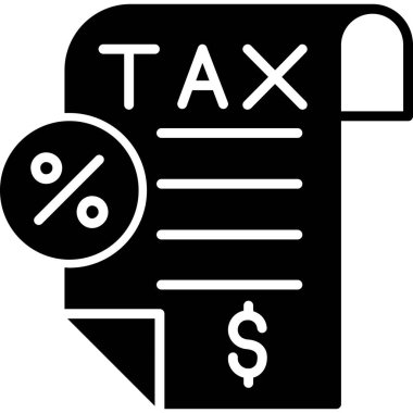 dosya vergisi vektör illüstrasyonu