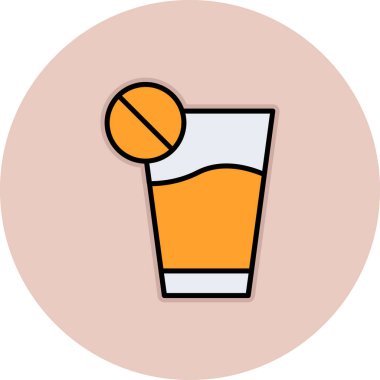 Bira. Web simgesi basit illüstrasyon