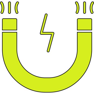 magnet icon, vector illustration