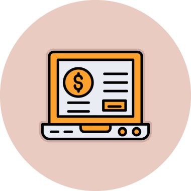 dolar sembollü laptop