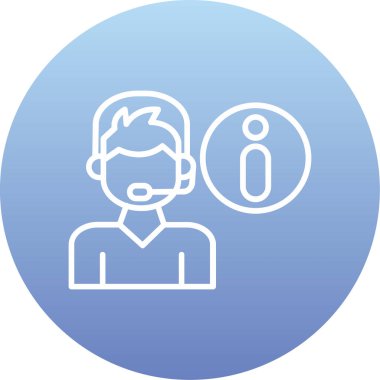 Bir kadın simgesinin vektör illüstrasyonu