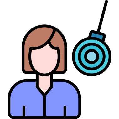 Hedef. Web simgesi basit tasarım