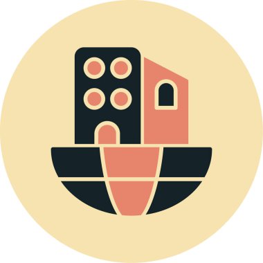 Tekne. Web simgesi basit illüstrasyon