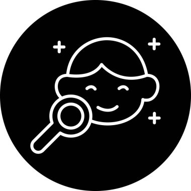 seo modern simgesinin vektör illüstrasyonu