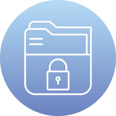 Belge simgesinin vektör illüstrasyonu