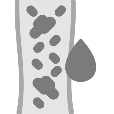 ağaç web simgesi basit illüstrasyon