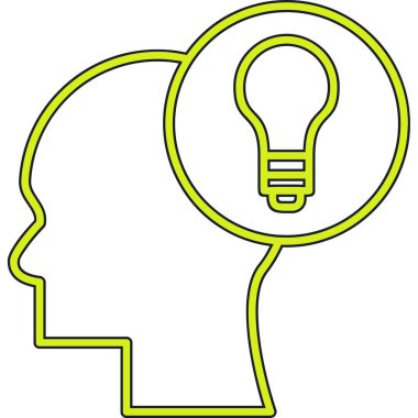 ampul simgesi vektör illüstrasyonu