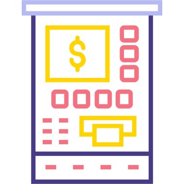 Dolar simgesi vektör illüstrasyonu