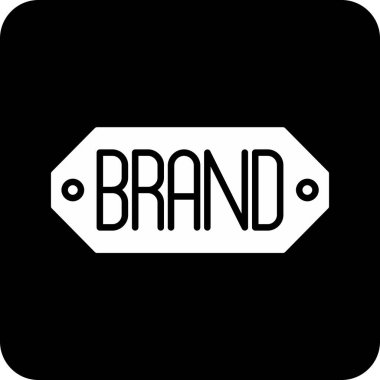 modada izole edilmiş arkaplanda marka simgesi