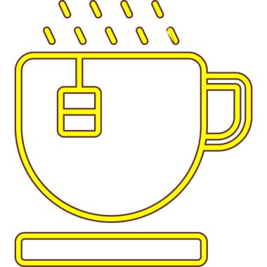 Kupa simgesi. vektör çizim