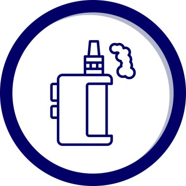 sigara ikonu vektör illüstrasyonu