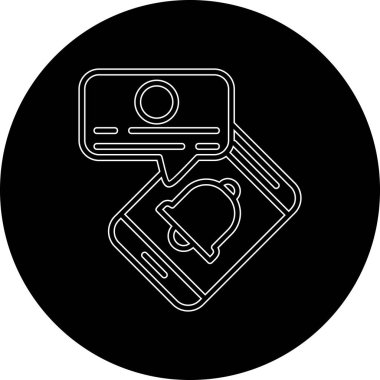 Konumun eşsiz vektör simgesi