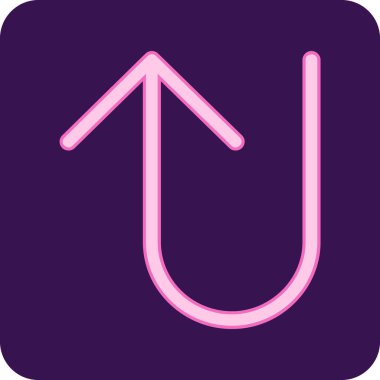 ok simgesi, vektör illüstrasyonu