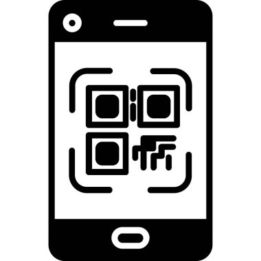 akıllı telefon simgesi vektör illüstrasyonu