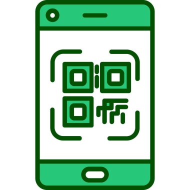 cep telefonu qr kod simgesi, özet biçimi