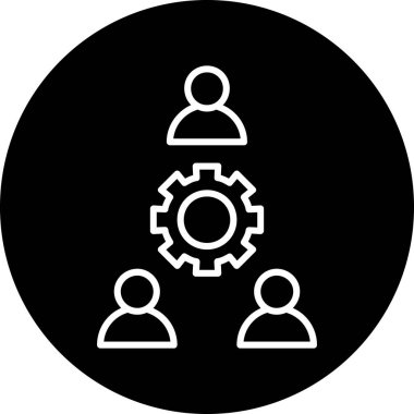 seo modern simgesinin vektör illüstrasyonu