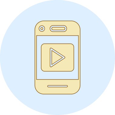 çalma düğmesi simgesi olan akıllı telefon